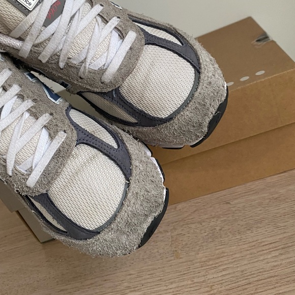 New Balance X Teddy Santis 990 v4 Made In USA Grey Suede - SZ 5.5 M- 7 W